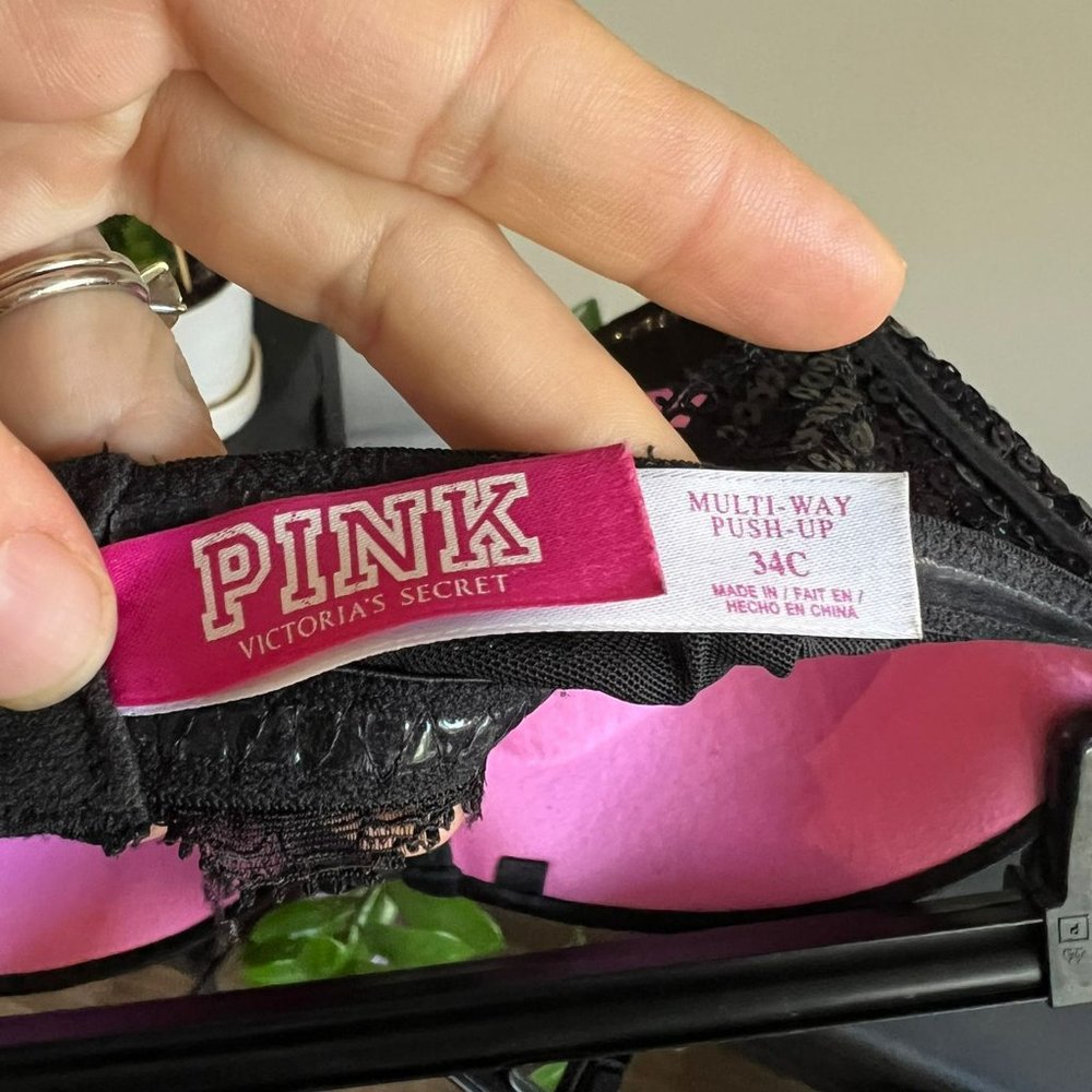 Love Pink Strapless Bra